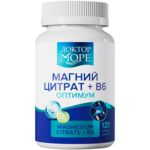 Доктор Море Магний цитрат+ В6 Оптимум (капсулы 770 мг №120) Метафарм ООО-Россия