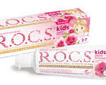 Рокс Кидс (R.O.C.S Kids Sweet Princess) Зубная паста от 3-7 л с ароматом розы (45г) ЕвроКосМед ООО - Россия