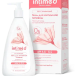 Интимед Intimed Белая Линия Гель для интимной гигиены Нежный уход за чувствительной кожей (200 мл) БИГ ООО-Россия