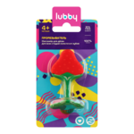 Лабби Lubby Прорезыватель Сладкая ягода на ножке 4+ (1 шт.) арт.20613 Тайланд