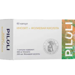 PILULI Инозит+Фолиевая кислота (капсулы 520 мг №60) Грин Сайд ООО - Россия
