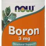 Now Ноу Boron Ноу Бор 3 мг (капсулы 520 мг N100) Now Foods Ноу фудс - США
