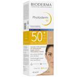 Биодерма Фотодерм М Крем-гель солнцезащитный SPF 50+ (40 мл светлый оттенок) Bioderma Photoderm Лаборатория - Франция