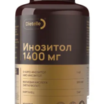 Инозитол 1:40 1400 мг (капсулы 0,87 г N60) Dietelle Рубин ООО- Россия