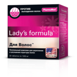 Леди-С Формула Lady s Formula Для волос (таблетки 1200 мг №30) West Coast Laboratories, Inc.США/ БиоВид ООО Россия