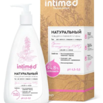 Интимед Intimed Белая Линия Гель для интимной гигиены Натуральный для мягкого очищения и комфорта (200 мл) БИГ ООО-Россия