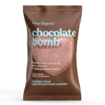 Мисс Органик Miss Organic Chocolate Bomb Бомбочка-Сердце Какао и Ваниль для ванны с предсказаниями (100 гр) Глобал Био Косметик ООО-Россия