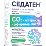Седатен (капсулы №30) Эвалар ЗАО - Россия
