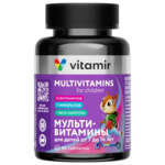 Витаминно-минеральный комплекс от A до Zn для детей 7-14 лет (таблетки жеват. 920 мг №60) Витамир Vitamir Квадрат С ООО - Россия