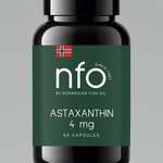 NFO Norwegian Fich Oil Норвегиан Фиш Ойл Астаксантин 4 мг (капсулы 700 мг №60) Pharmatech AS - Дания