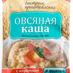 Каша на фруктозе овсяная витаминизированная с клубникой (41г) Полинка ООО - Россия