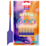 Сплат Splat ершики межзубные с эластичным кончиком smilex ortho+ со вкусом мяты мягкие для ортоконструкций (размер S №30) Jiangsu oralife daily products co.,ltd - Китай
