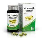 Витамин D3 (Д3) 2000 МЕ (капсулы 570 мг №90) РеалКапс АО - Россия
