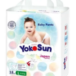 YokoSun Йокосан Подгузники-трусики детские (размер L (9-14 кг) №18) Китай