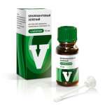 Бриллиантовый зеленый (раствор для наружного применения [спиртовой] 1 % 10 мл флакон с лопаткой) Реневал (Renewal) Обновление ПФК АО г. Новосибирск Россия