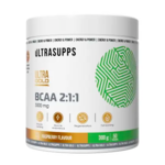 Ультрасаппс Ultrasupps Ультра Голд БЦАА 2:1:1 вкус малина (порошок 300 г банка) Ultra Energy Supplements Trading L.L.C. - ОАЭ
