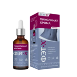 ФЭТ-Х Пиколинат хрома биодоступная форма (капли для приема внутрь 50 мл фл-кап.) Аквила ООО-Россия