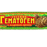 Гематоген Русский с кедровым орехом (БАД) (40 г) Фарм-Про ПК ООО (г.Новосибирск) -Россия
