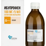 Ибупрофен (суспензия для приема внутрь для детей [с ароматом апельсина] 100 мг/5 мл 200 мл флакон  (1)) Атолл ООО Озон ООО г. Жигулевск Россия