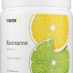 1WIN Коллаген + Витамин С Лимон-Лайм (порошок 180 г банка (1)) ВинЛаб Нутришин ООО - Россия 