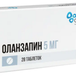 Оланзапин (табл. диспергируемые в полости рта 5 мг № 28) Озон ООО г. Жигулевск Россия