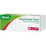Торасемид-Тева (таблетки 10 мг № 60) Плива Хрватска д.о.о. Республика Хорватия