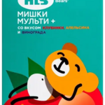 HLS Мишки Мульти+ Мультивитамины (пастилки жевательные 2 г №60) Фарминтегро ООО - Россия