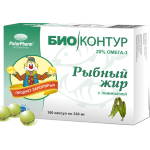 Рыбный жир с ламинарией БиоКонтур (капсулы 330мг N100) Полярис ООО (г. Мурманск) - Россия