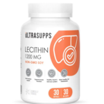 Ультрасаппс Ultrasupps Лецитин 1200 мг Lecithin (капсулы мягкие 1850 мг №30) Ultra Energy Supplements Trading L.L.C. ОАЭ