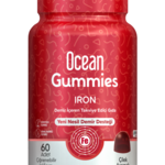 Орзак Оушен Гаммис Железо Orzax Ocean Gummies Iron Strawberry вкус клубники (пастилки жевательные 2.5 г №60) Орзакс Илак Ве Кимья Сан. Тик. КАК Турция