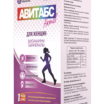 Авитабс Актив Вумен Витамины-минералы для женщин (таблетки 1390 мг N30) West Coast Pharmaceutical Works Ltd. Индия