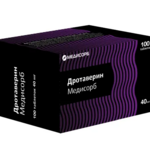 Дротаверина Медисорб (таблетки 40 мг № 100) Медисорб АО г.Пермь Россия