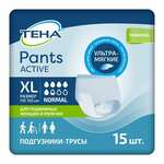 Трусы-подгузники для взрослых Тена Пэнтс Актив Нормал (TENA Active Normal Pants) (размер XL (110-155 см) №15 (5,5 капель)) ААБ Китай К.О - Китай
