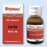 Флуифорт  (сироп 90 мг/мл 120 мл флакон ) Домпе Фармачеутичи С.п.а Италия