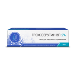 Троксерутин ВП (гель для наружного применения 2 % 40 г туба) ВЕТПРОМ АД Болгария