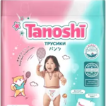 Таноши Tanoshi Трусики-Подгузники для детей (размер L 9-14 кг №22) Fujian Liao Paper Co., LTD Китай