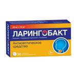 Ларингобакт (табл. для рассасыв. 20 мг+10 мг № 30) Алиум АО (Московская обл,.рп. Оболенск) Россия