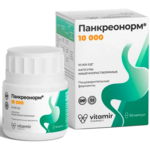 Витамир Vitamir Панкреонорм 10 000 (капсулы 283 мг N50) Квадрат-С ООО-Россия