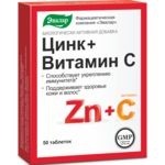 Цинк+Витамин С (табл. 270 мг N50) Эвалар ЗАО - Россия