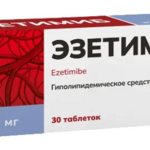 Эзетимиб (таблетки 10 мг № 30 уп. яч. контур.) Фармпроект АО г. Санкт-Петербург Россия