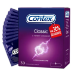 Контекс Классик Contex Classic Презервативы с гелем-смазкой (№30) Рекитт Бенкизер Хелскэар (ЮК) Лтд Reckitt Benckiser - Соединенное Королевство