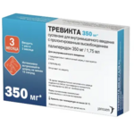 Тревикта (суспензия для внутримышечного введения пролонгированного действия 350 мг/1.75 мл 1.75 мл № 1 шприц в комплекте с иглами стерильными 2 шт.) Джонсон & Джонсон  ООО Янссен Фармацевтика Н.В. Бельгия