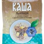 Льняная Каша с лесными грибами и сыром и диетическими волокнами (40 г) Полинка ООО - Россия