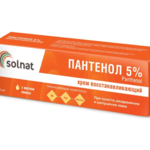 Солнат Solnat Крем восстанавливающий Пантенол 5% с маслом кокоса (50 мл) Натуральные масла ООО - Россия