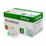 Иглы Верифайн Verifine стерильные для инсулиновых шприц-ручек (32G (0,23мм х 4 мм) 100 шт. универсальные) Промайзмед Ханчжоу Медитек Ко., Лтд. Promisemed Hangzhou Meditech - Китай