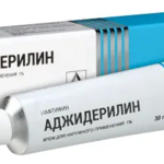 Аджидерилин (крем для наружного применения 1 % 30 г туба (1)) Аджио Фармацевтикалз Лтд Индия