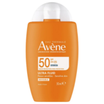 Авен Флюид Ультралегкий солнцезащитный невидимый для лица SPF 50 (50 мл) Avene Suncare Франция