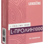 Lekolike Леколайк L-Пролин 1000 (таблетки 1000 мг №60) Биостандарт НПО ООО-Россия