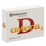 Рыбий жир Биафишенол Омега 3 D3 (Д3) (капсулы 350 мг N60) Летофарм ООО - Россия