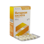 Янтарная кислота Уралбиофарм 200 мг (капсулы 0,387 г №30) Уралбиофарм ОАО - Россия